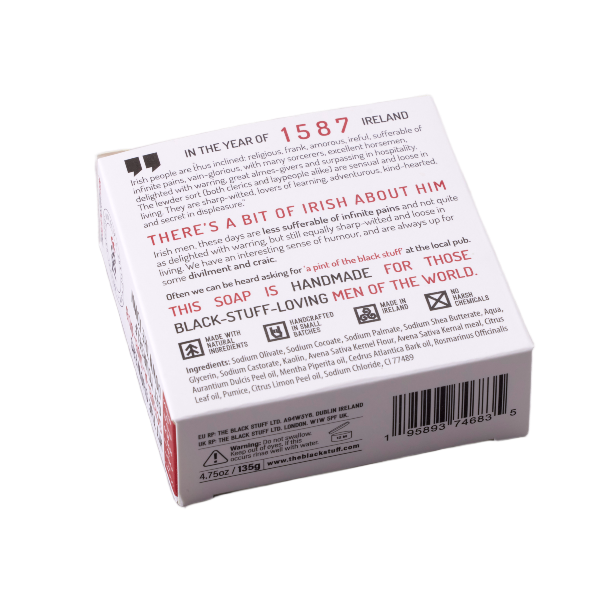 The Black Stuff – Galway Bay Rum Soap