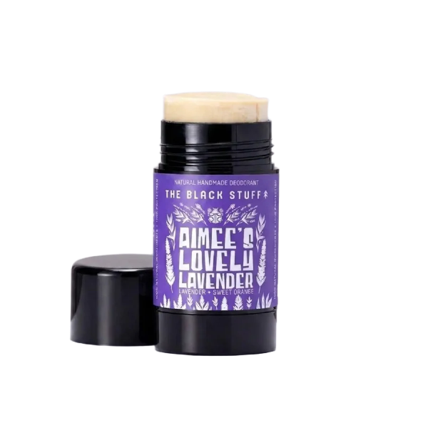 The Black Stuff - Natural Deodorant - Aimees Lovely Lavender