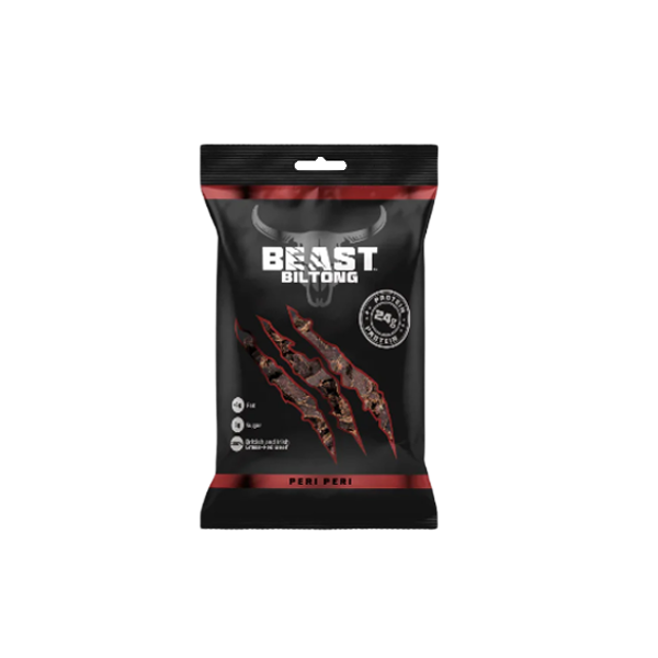 BEAST Biltong - 24g Protein Per bag! 100% Grass Fed Beef