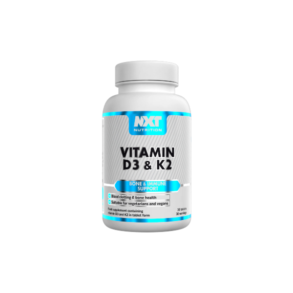 NXT Vitamin D3 & K2 - 30 tablets