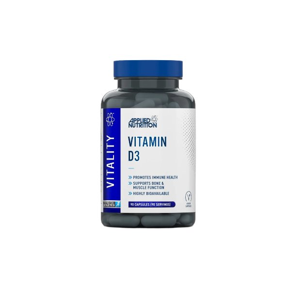 Applied Nutrition Vitamin D3 Capsules