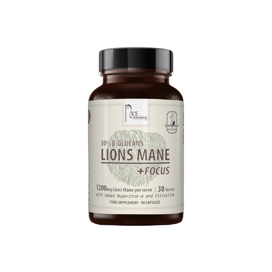 LIONS MANE + FOCUS // 90 capsules
