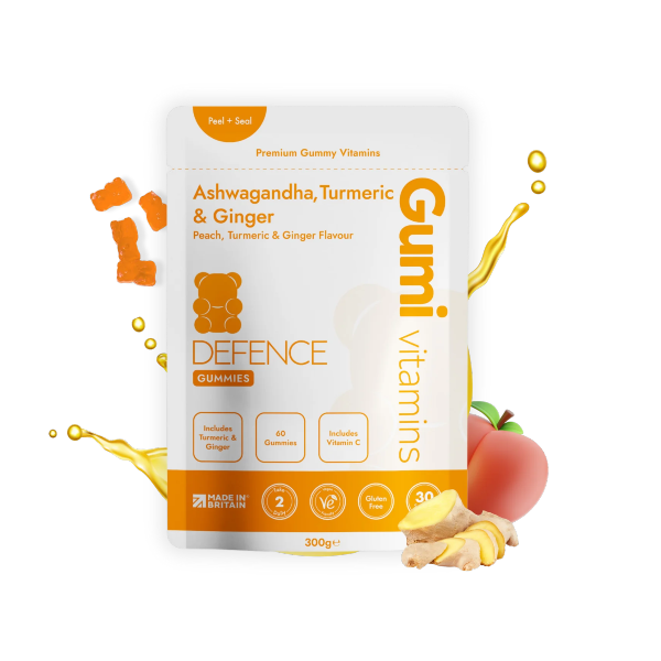 Gumi Vitamins Defence - Ashwagandha, Turmeric & Ginger