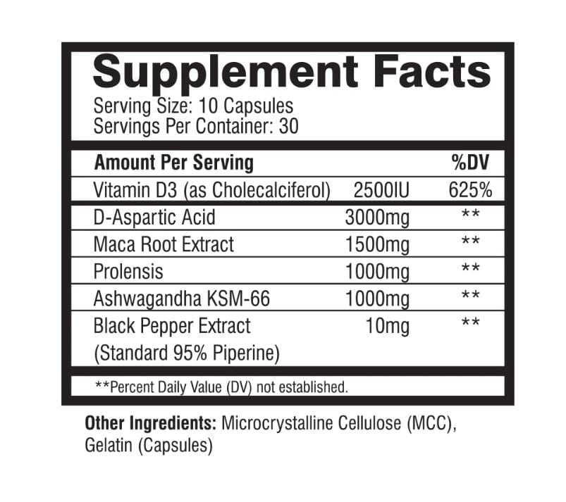 Muscle Rage - KING TEST - Testosterone Booster