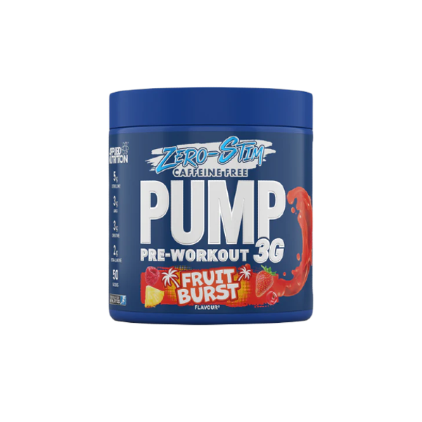 Applied Nutrition PUMP 3G Zero Stim - Caffeine Free Pre-Workout 375g