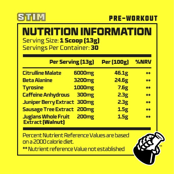 BEAT PHARM STIM Pre-Workout