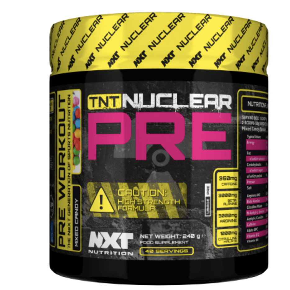 NXT Nutrition TNT Nuclear PRE-workout 40 servings