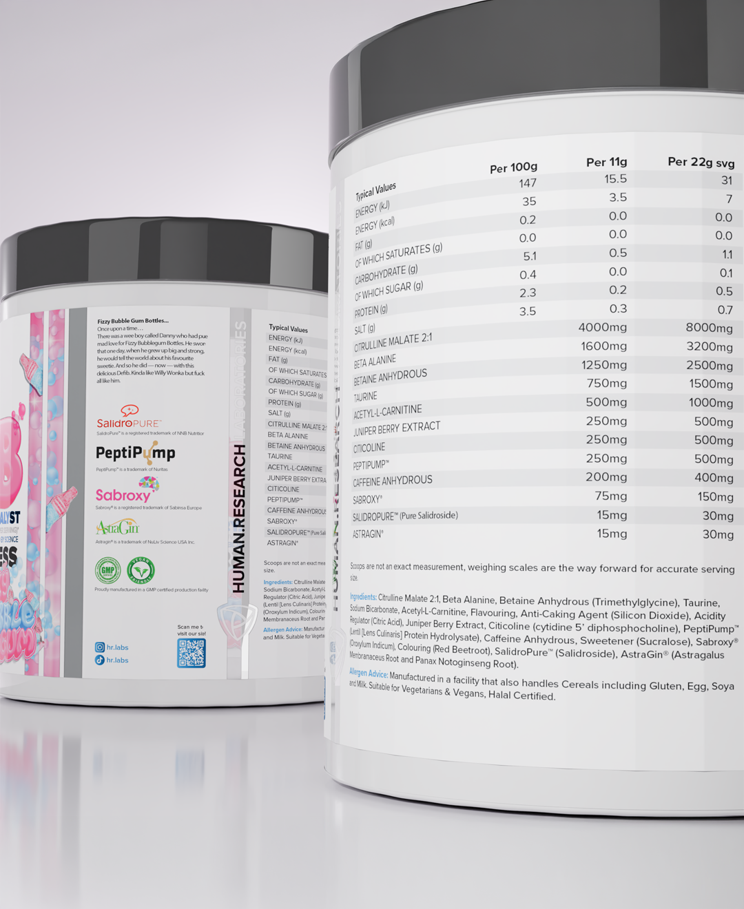 HR Labs DEFIB™ Pre 420g Special Offer
