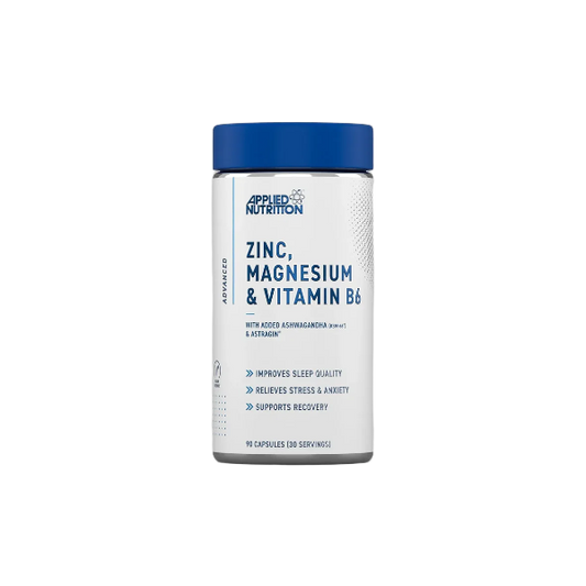 Applied Nutrition Zinc, Magnesium & Vitamin B6 Capsules With Ashwagandha (ZMA)