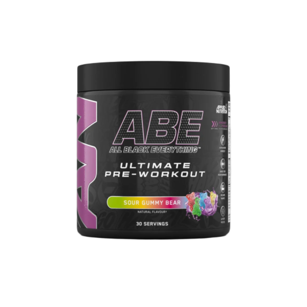 ABE All Black Everything - Pre-Workout Powder 375g + FREE Gift