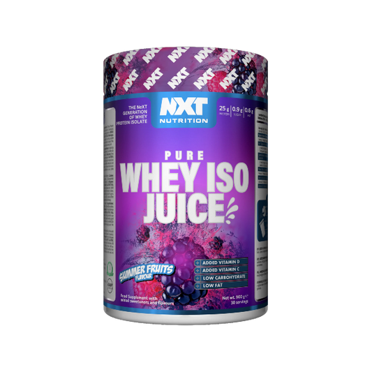 NXT Pure Whey ISO Juice 900g + 5 FREE Samples