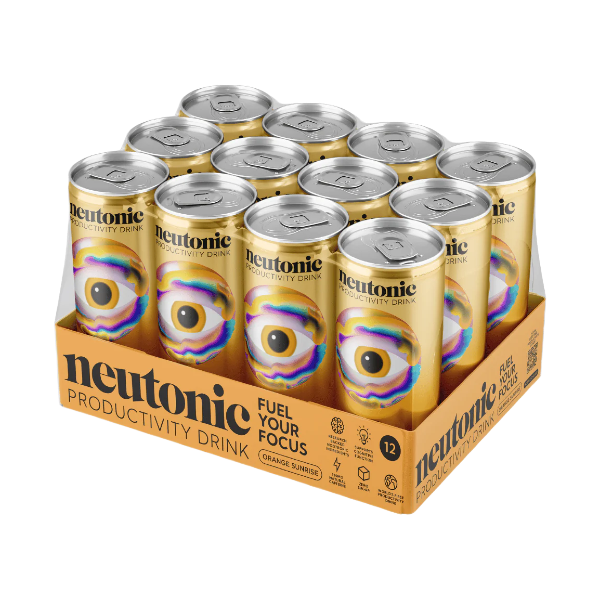 Neutonic Productivity Nootropic Energy Drinks (12x330ml)