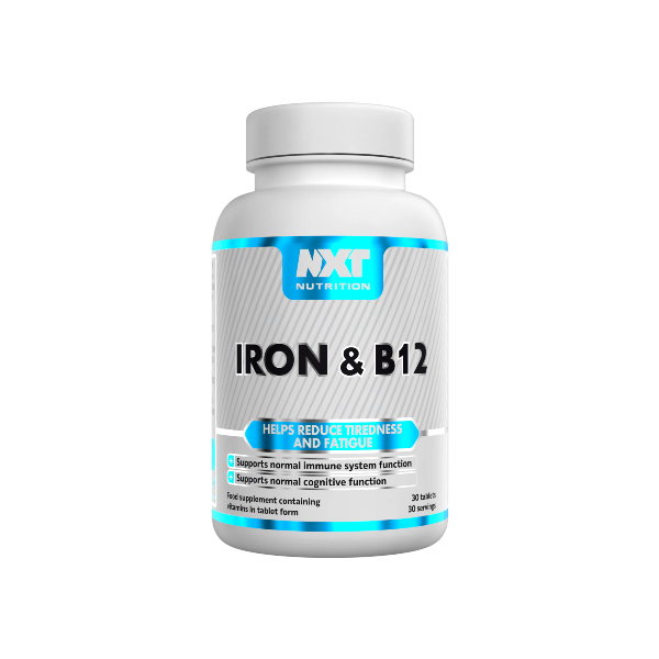 NXT Iron & B12 - 30 tablets