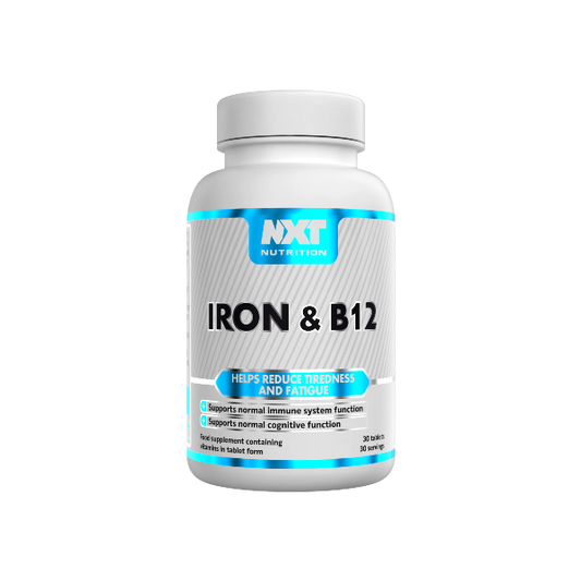 NXT Iron & B12 - 30 tablets