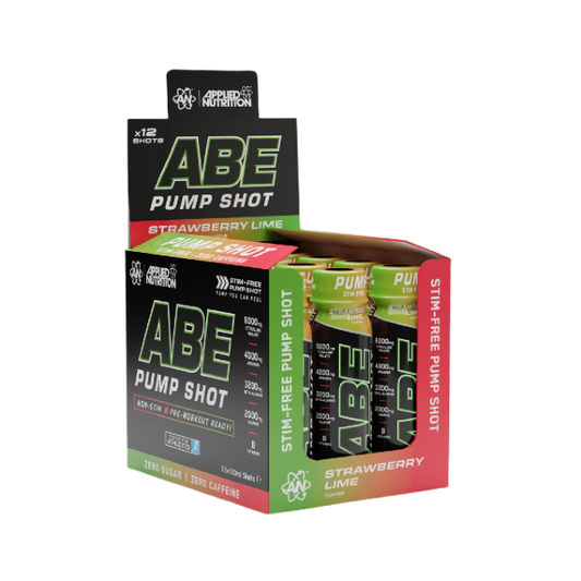 Applied Nutrition ABE Pump Pre Workout Shots - Stim Free x 12
