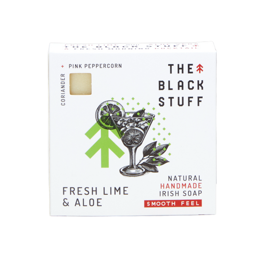 The Black Stuff – Fresh Lime and Aloe Soap