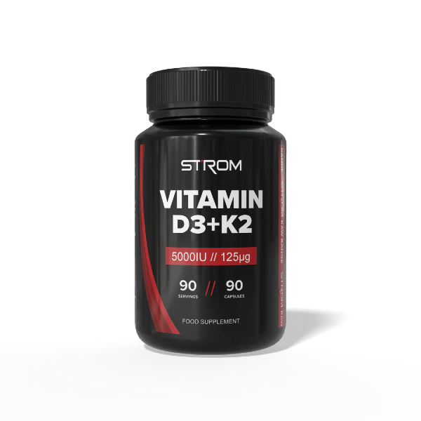 STROM VITAMIN D3︎+ K2︎ - 9︎0︎ caps