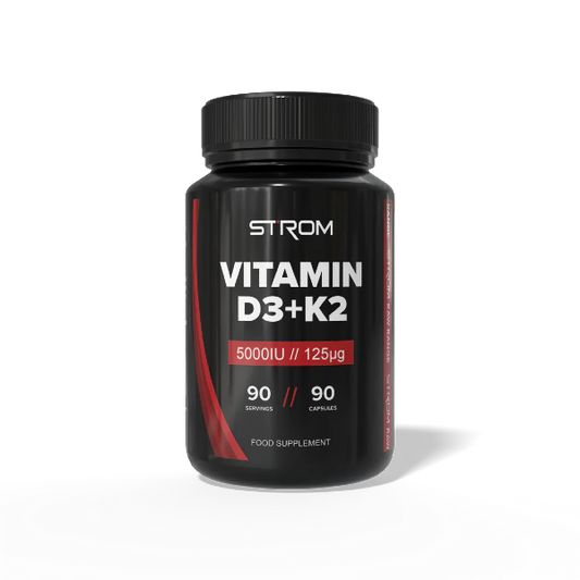 STROM VITAMIN D3︎+ K2︎ - 9︎0︎ caps