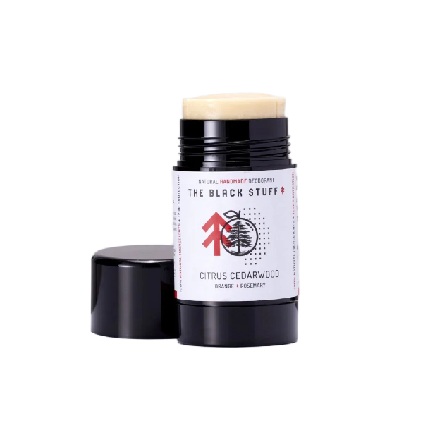 The Black Stuff - Natural Deodorant - Citrus Cedarwood Blast