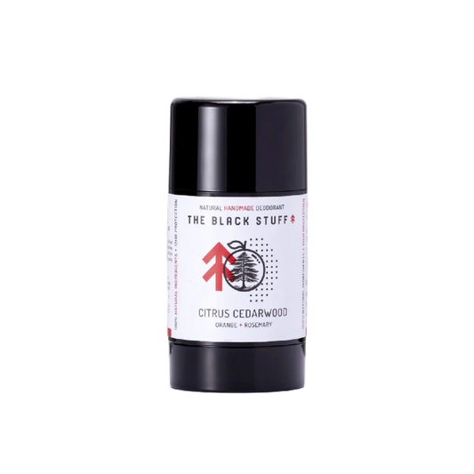 The Black Stuff - Natural Deodorant - Citrus Cedarwood Blast