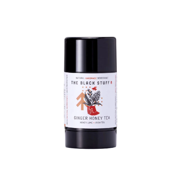 The Black Stuff - Natural Deodorant - Ginger Honey Tea