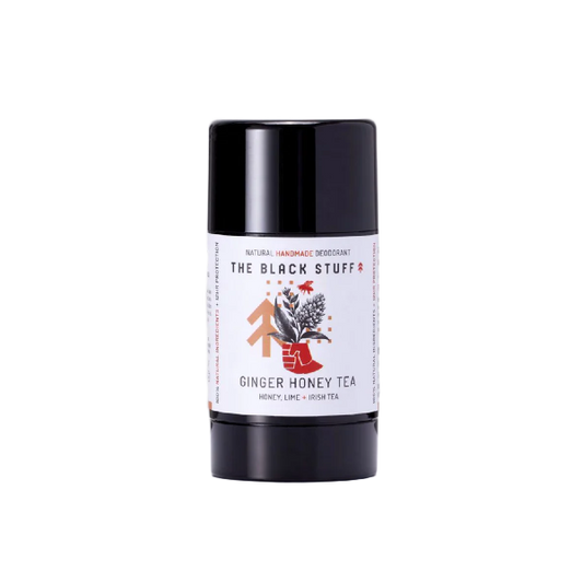 The Black Stuff - Natural Deodorant - Ginger Honey Tea