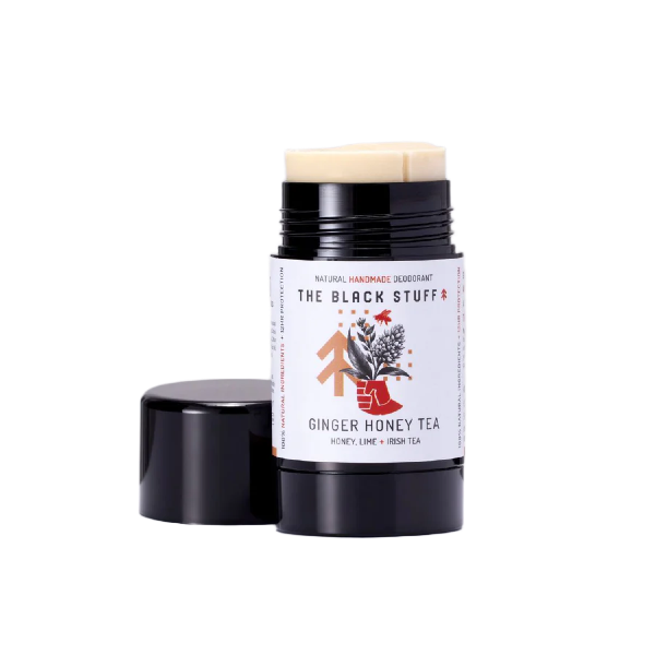 The Black Stuff - Natural Deodorant - Ginger Honey Tea