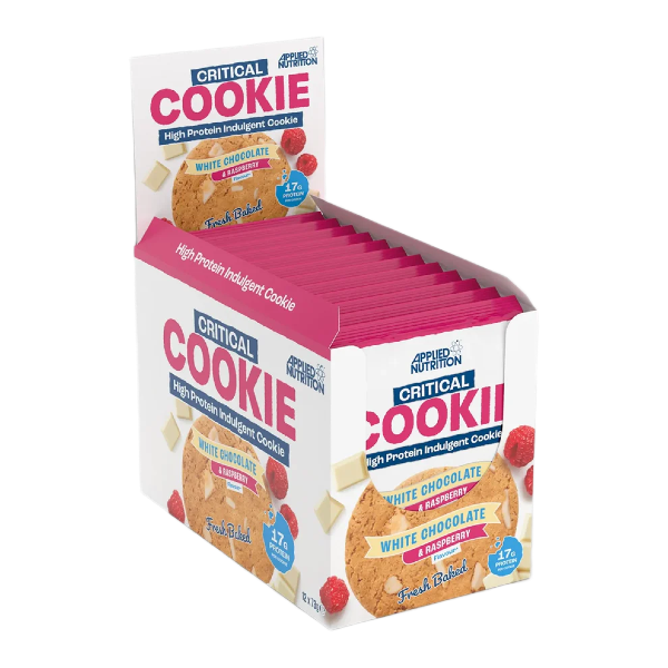 Applied Nutrition Critical Cookie High Protein Cookie x 12