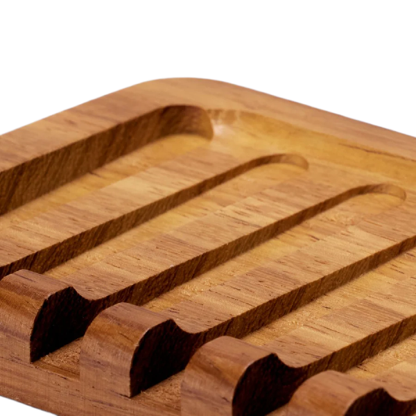 The Black Stuff - Flat Soap Saver Soap Dish