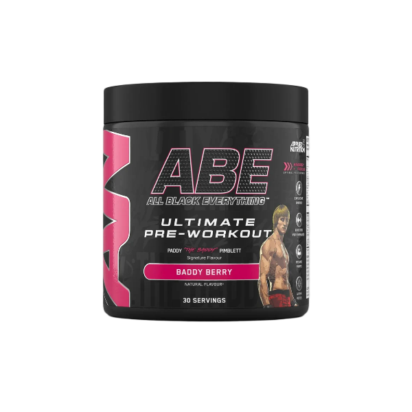 ABE All Black Everything - Pre-Workout Powder 375g + FREE Gift