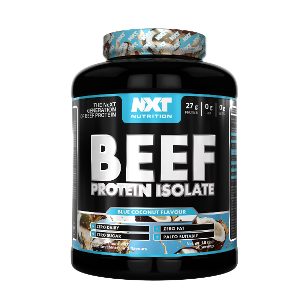 NXT Nutrition Beef Protein Isolate 1.8kg + Free Gift