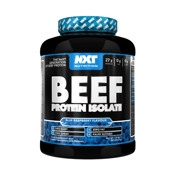 NXT Nutrition Beef Protein Isolate 1.8kg + Free Gift