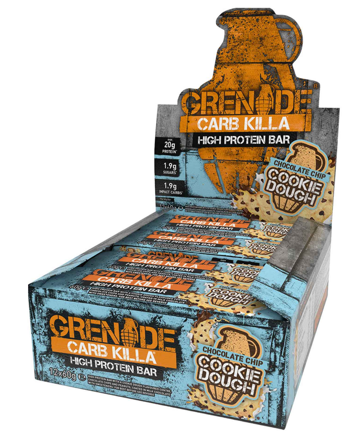 Grenade Carb Killa Protein Bars - (12 x Bars)