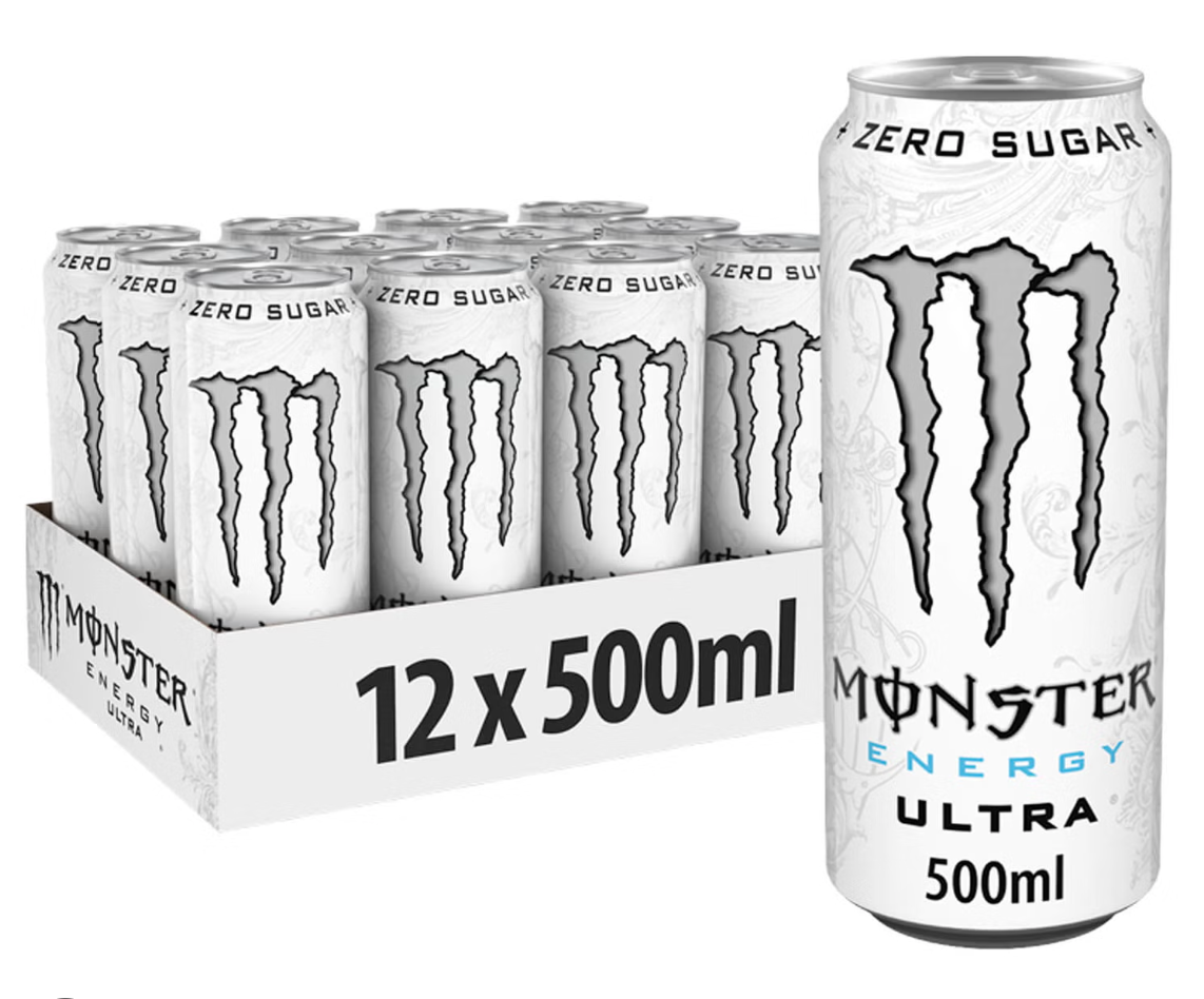 Monster Energy Drink x 12 500ml
