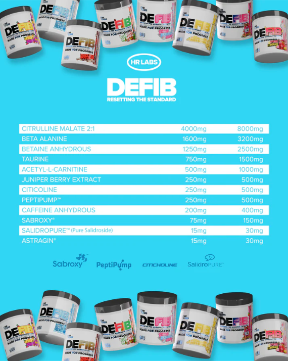 HR Labs DEFIB™ Pre 420g Special Offer