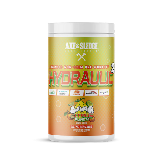 Axe & Sledge HYDRAULIC V2 // NON-STIM PRE-WORKOUT