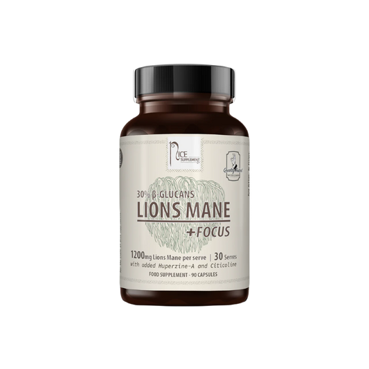 LIONS MANE + FOCUS // 90 capsules