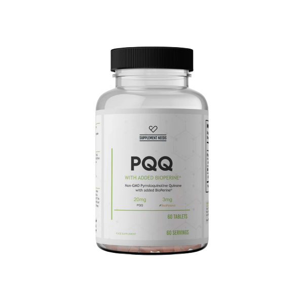 Supplement Needs PQQ (Pyrroloquinoline Quinone) - 60 Tabs