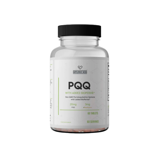 Supplement Needs PQQ (Pyrroloquinoline Quinone) - 60 Tabs