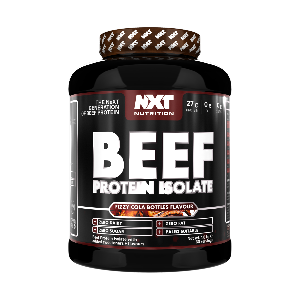NXT Nutrition Beef Protein Isolate 1.8kg + Free Gift