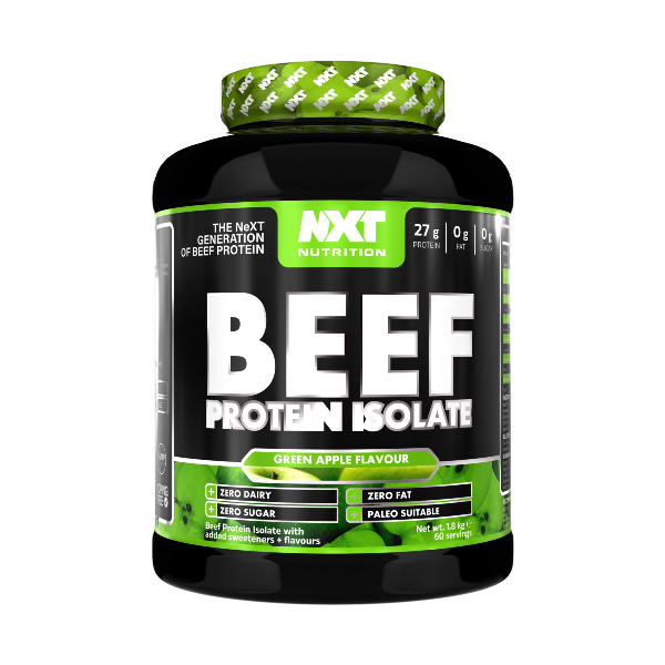 NXT Nutrition Beef Protein Isolate 1.8kg + Free Gift