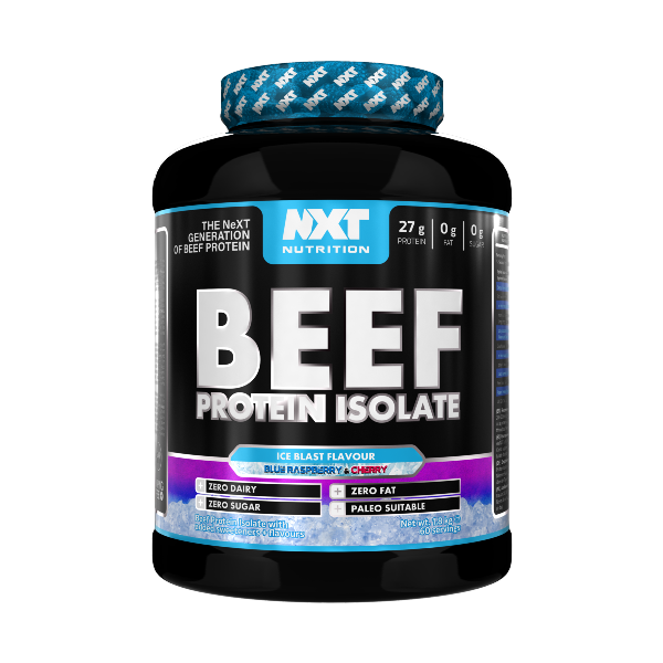 NXT Nutrition Beef Protein Isolate 1.8kg + Free Gift