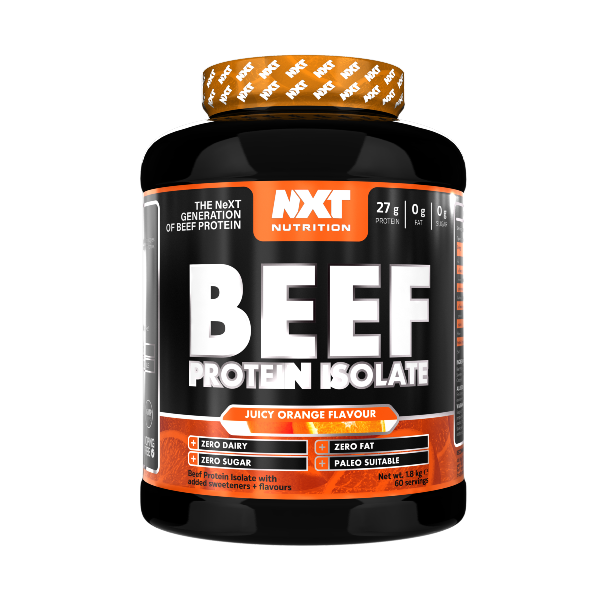 NXT Nutrition Beef Protein Isolate 1.8kg + Free Gift