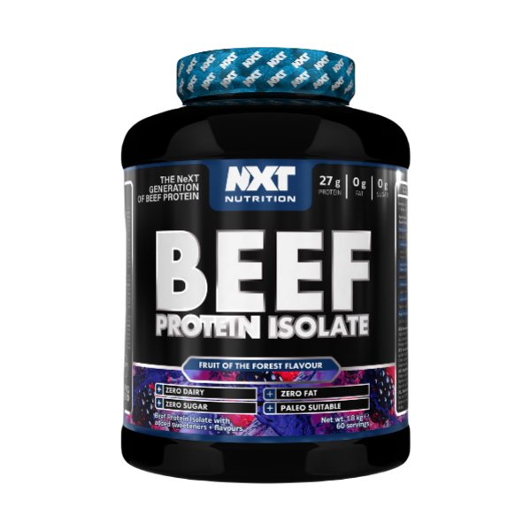 NXT Nutrition Beef Protein Isolate 1.8kg + Free Gift