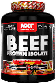 NXT Nutrition Beef Protein Isolate 1.8kg + Free Gift