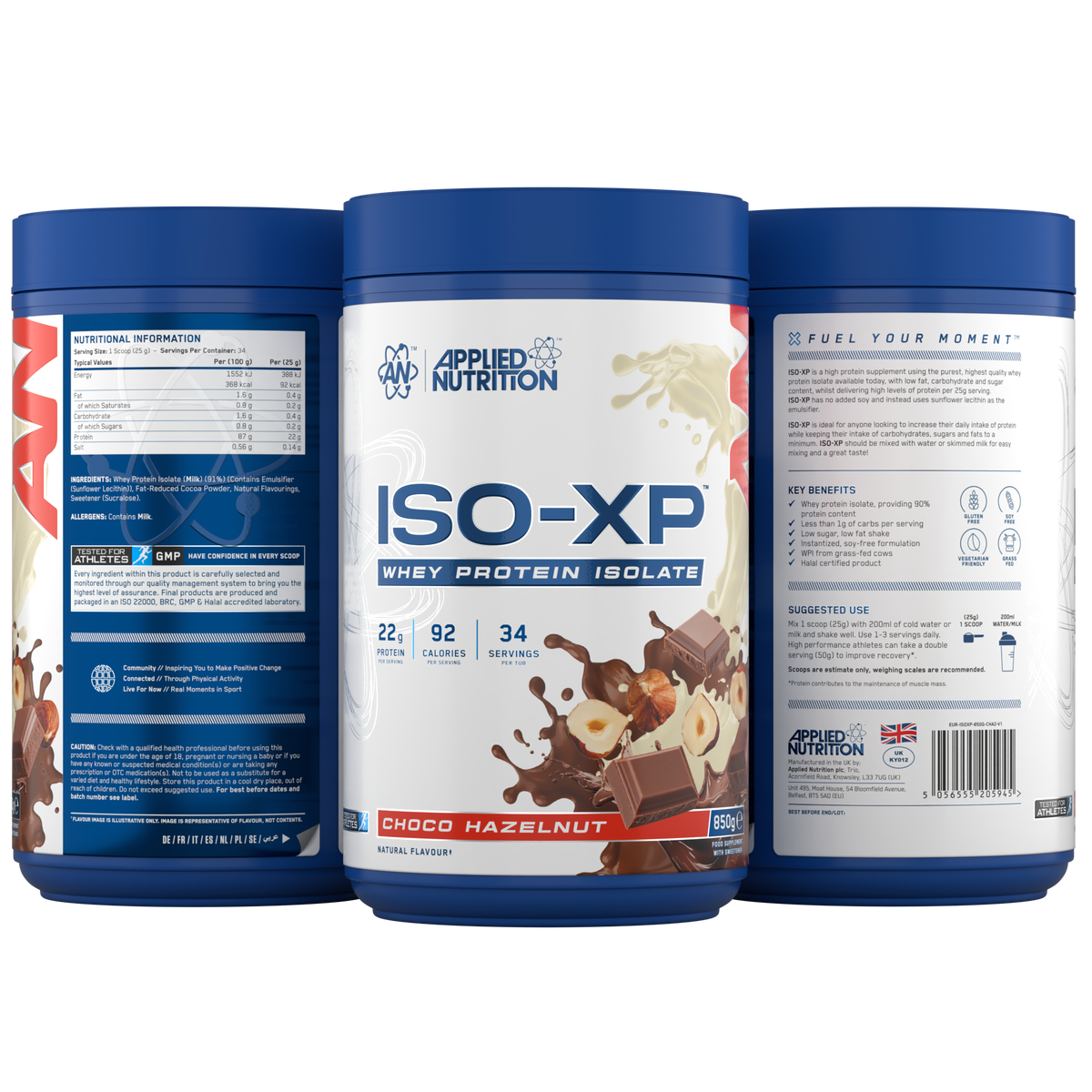 Applied Nutrition - ISO-XP Whey Protein Isolate 850g