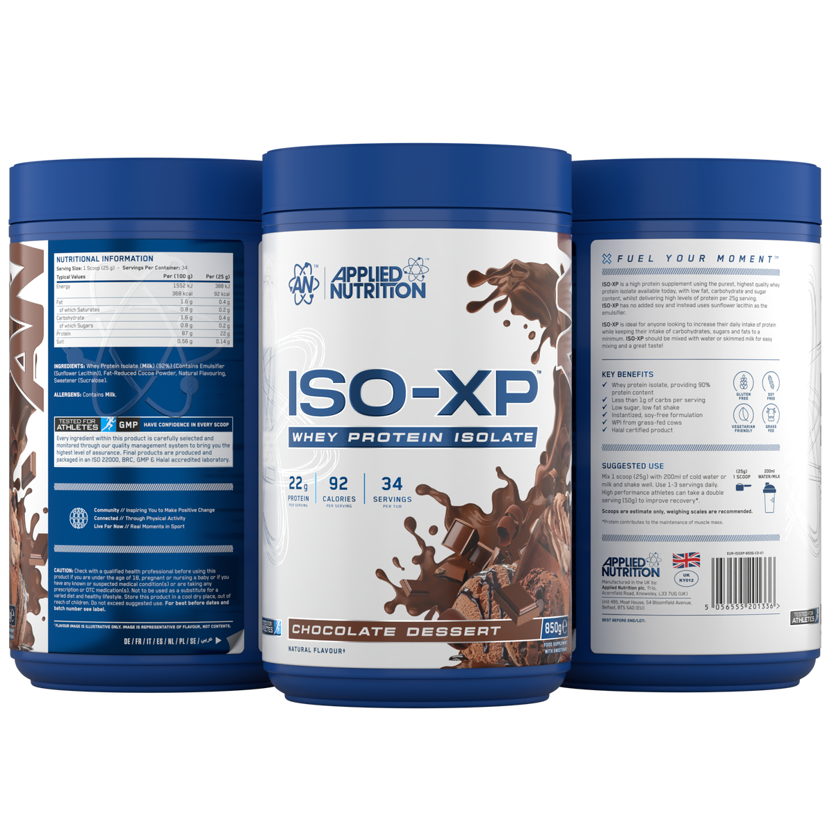 Applied Nutrition - ISO-XP Whey Protein Isolate 850g