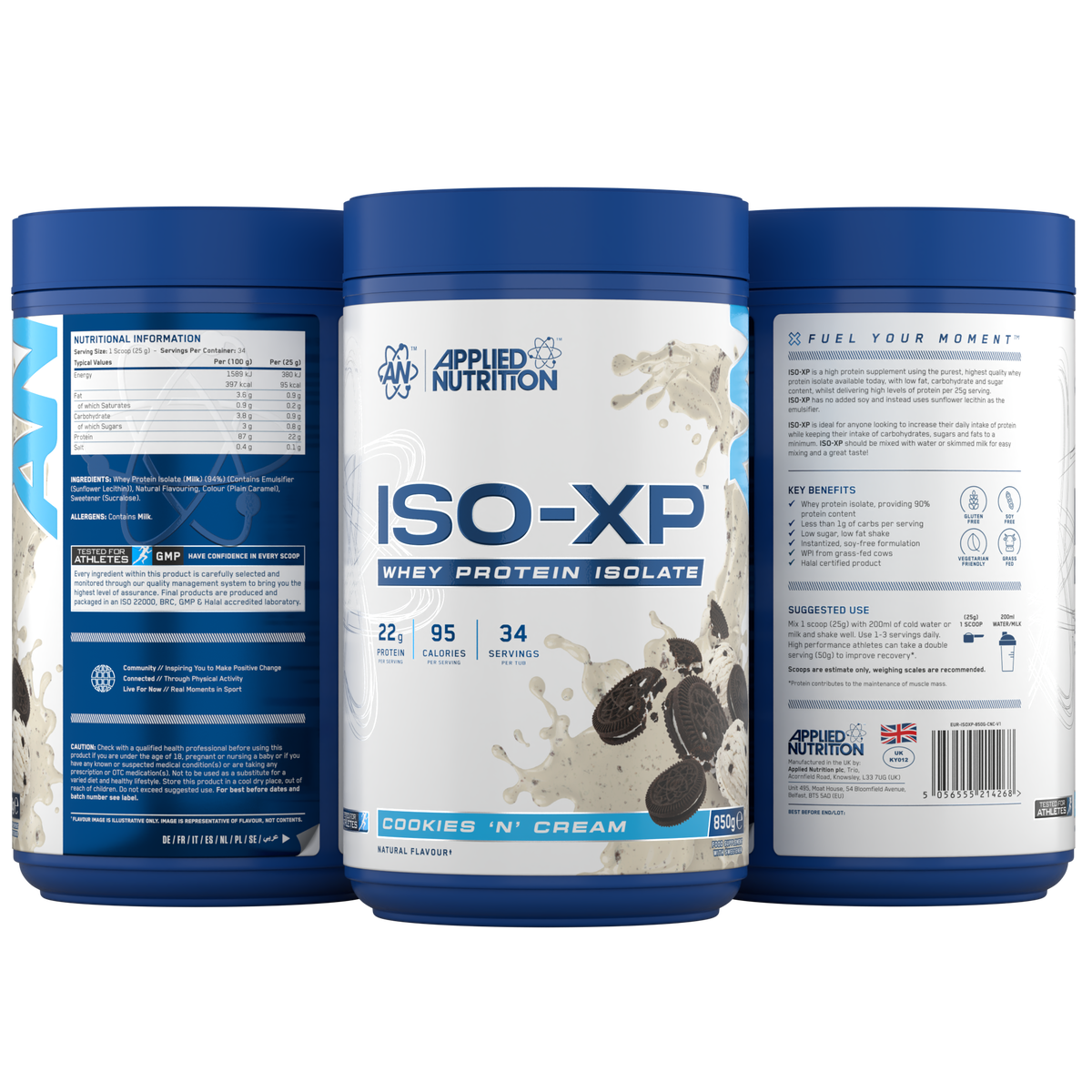 Applied Nutrition - ISO-XP Whey Protein Isolate 850g