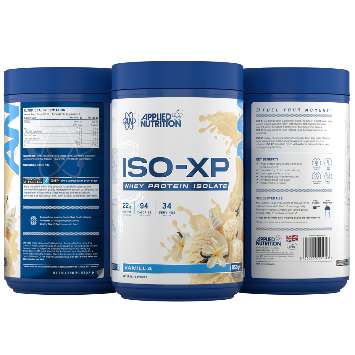 Applied Nutrition - ISO-XP Whey Protein Isolate 850g