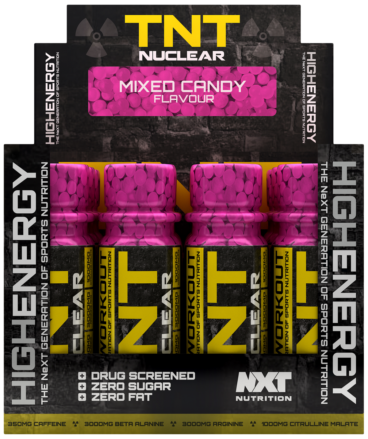NXT Nutrition - 12 x TNT Nuclear 60ml Shots